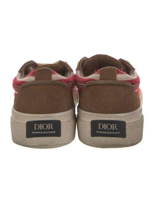 DIOR x Denim Tears Canvas Striped Sneakers