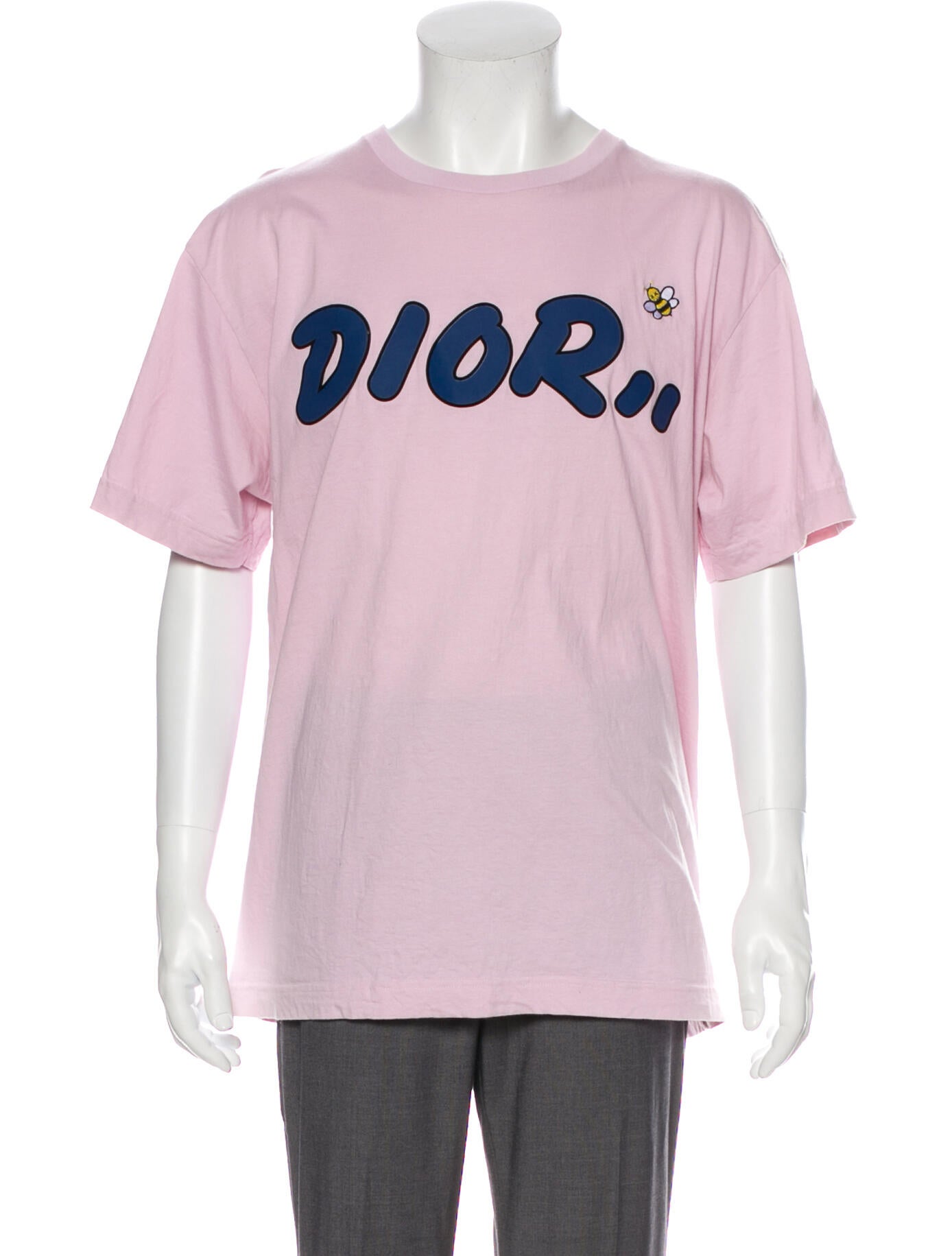 DIOR x KAWS 2019 Bee T-Shirt - Pink T-Shirts, Clothing 