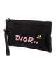 DIOR x KAWS Nylon Logo Pouch