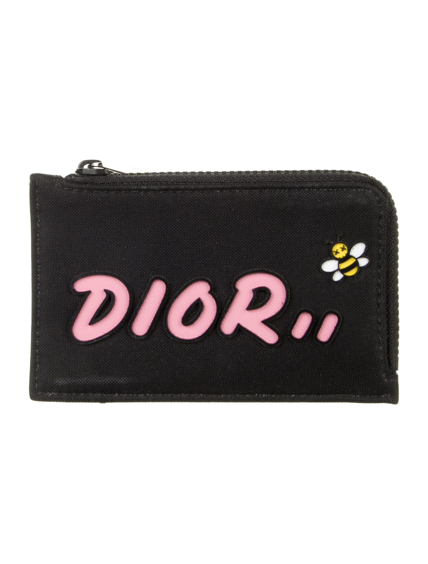 DIOR x KAWS Nylon Patterned Wallet