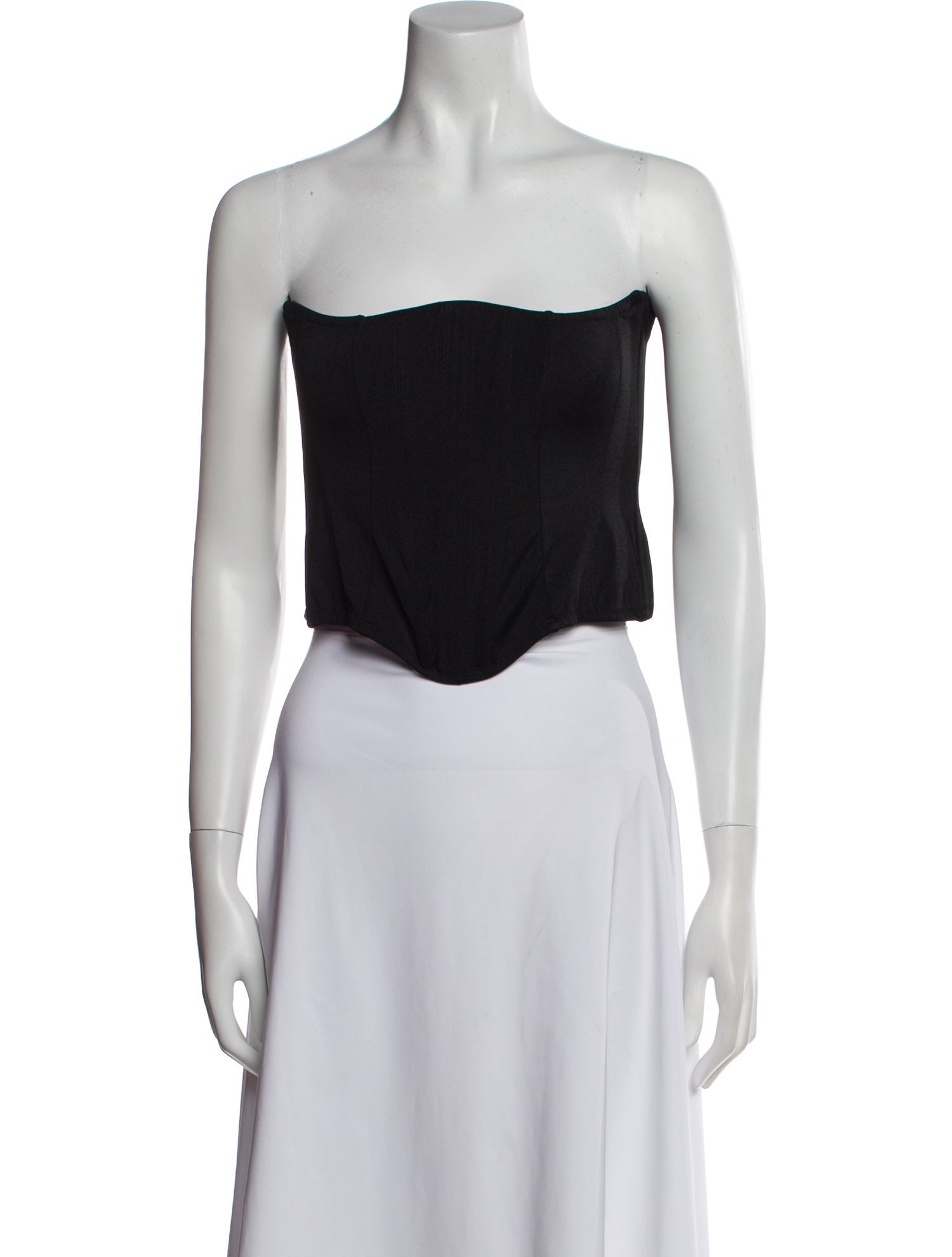 Dilara Findikoglu Strapless Crop Top w/ Tags