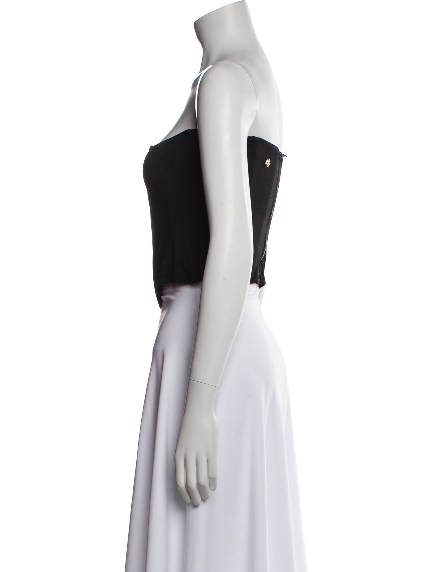 Dilara Findikoglu Strapless Crop Top w/ Tags