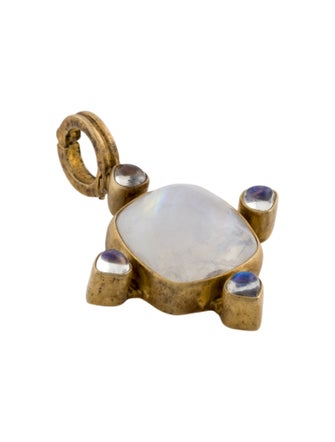 Dina Mackney Moonstone Labradorite Enhancer Pendant