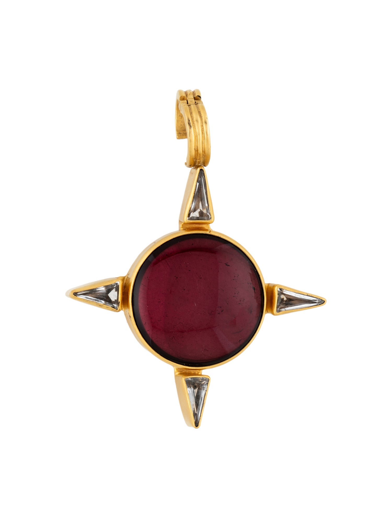 Dina Mackney Multicolor Stone Star Charm Pendant