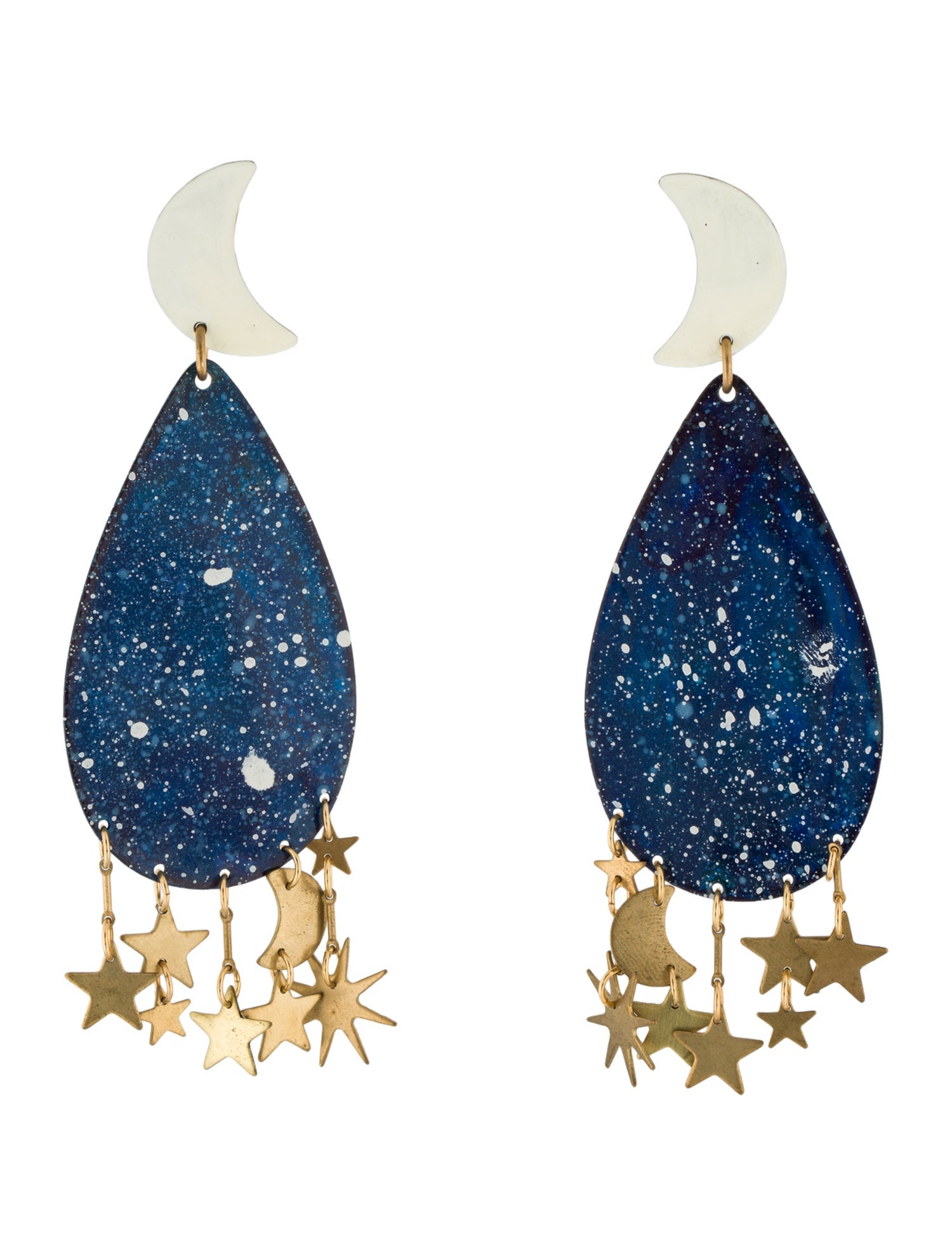 We Dream in Colour Galaxy Drop Earrings