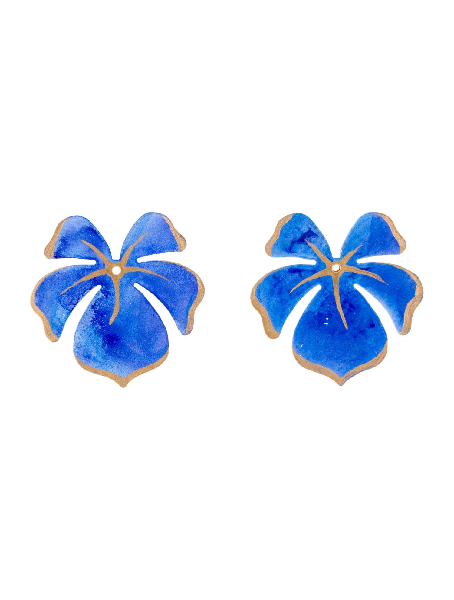 We Dream in Colour Single Teal Tahiti Stud Earrings