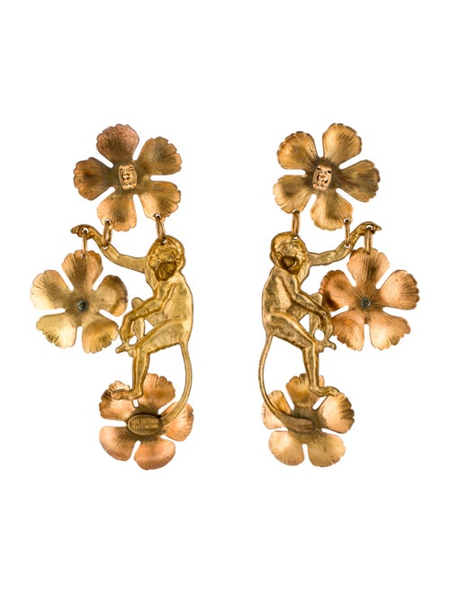 We Dream in Colour Vervet Drop Earrings