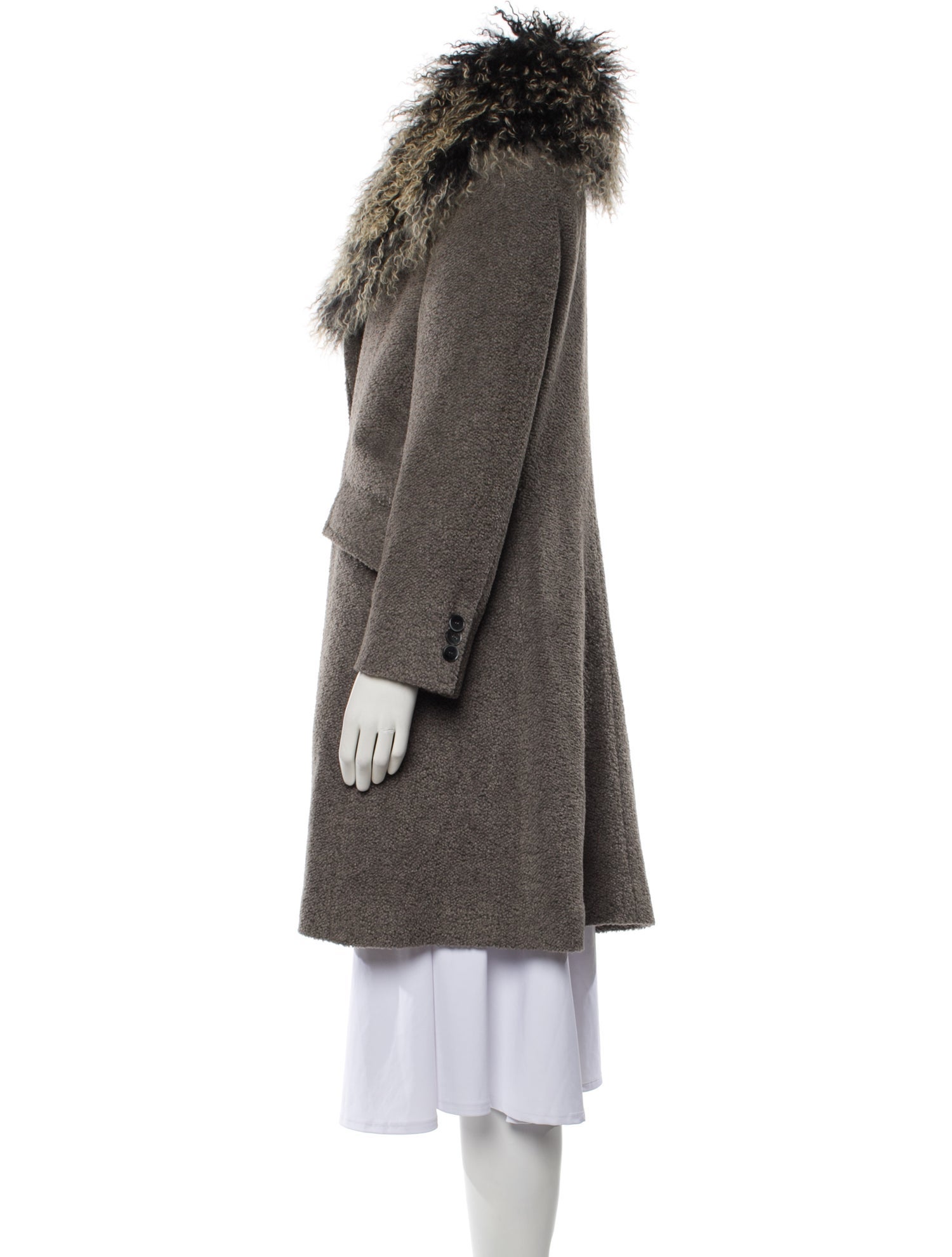 Dino Gaspari Virgin Wool Coat