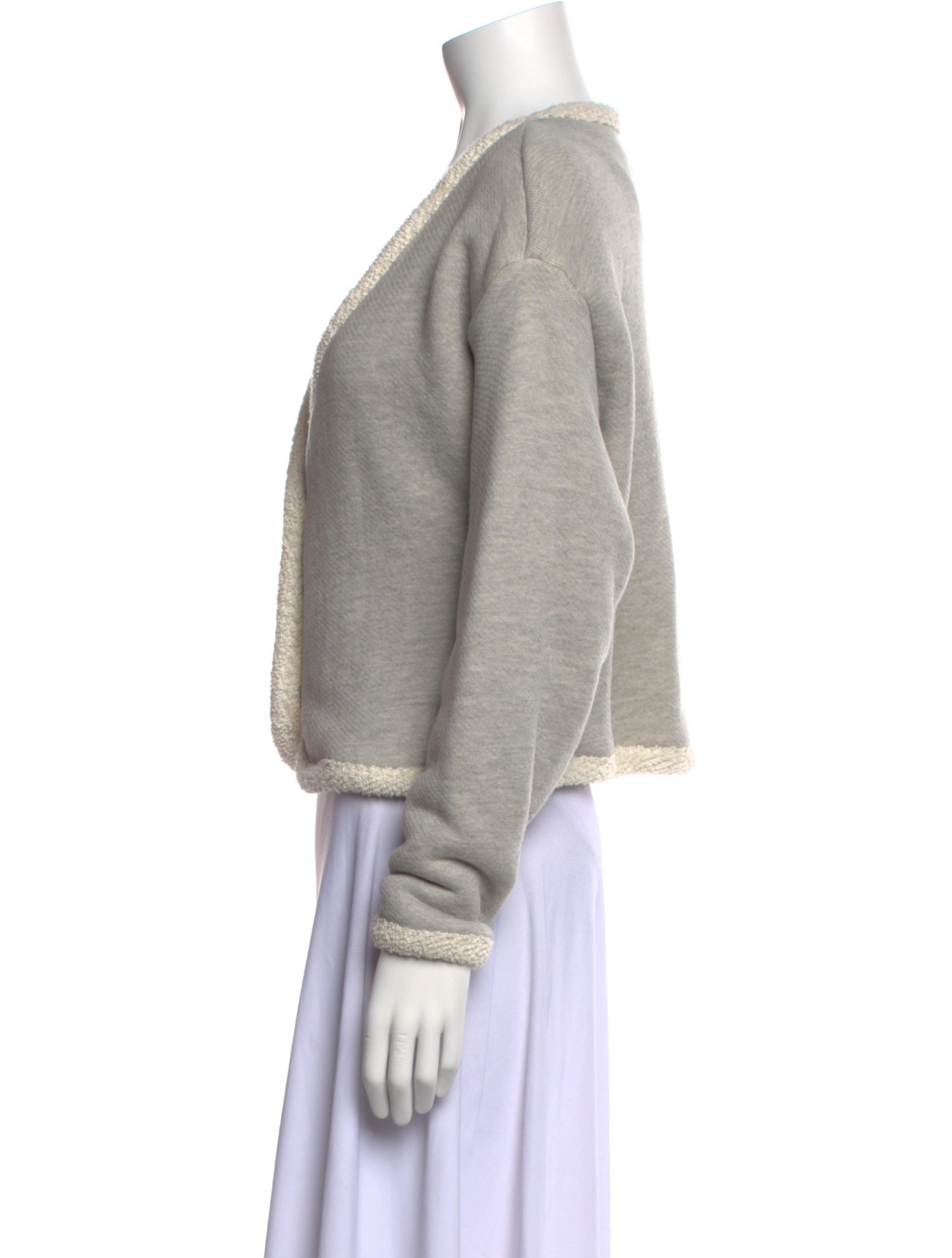 DONNI. Plunge Neckline Sweater