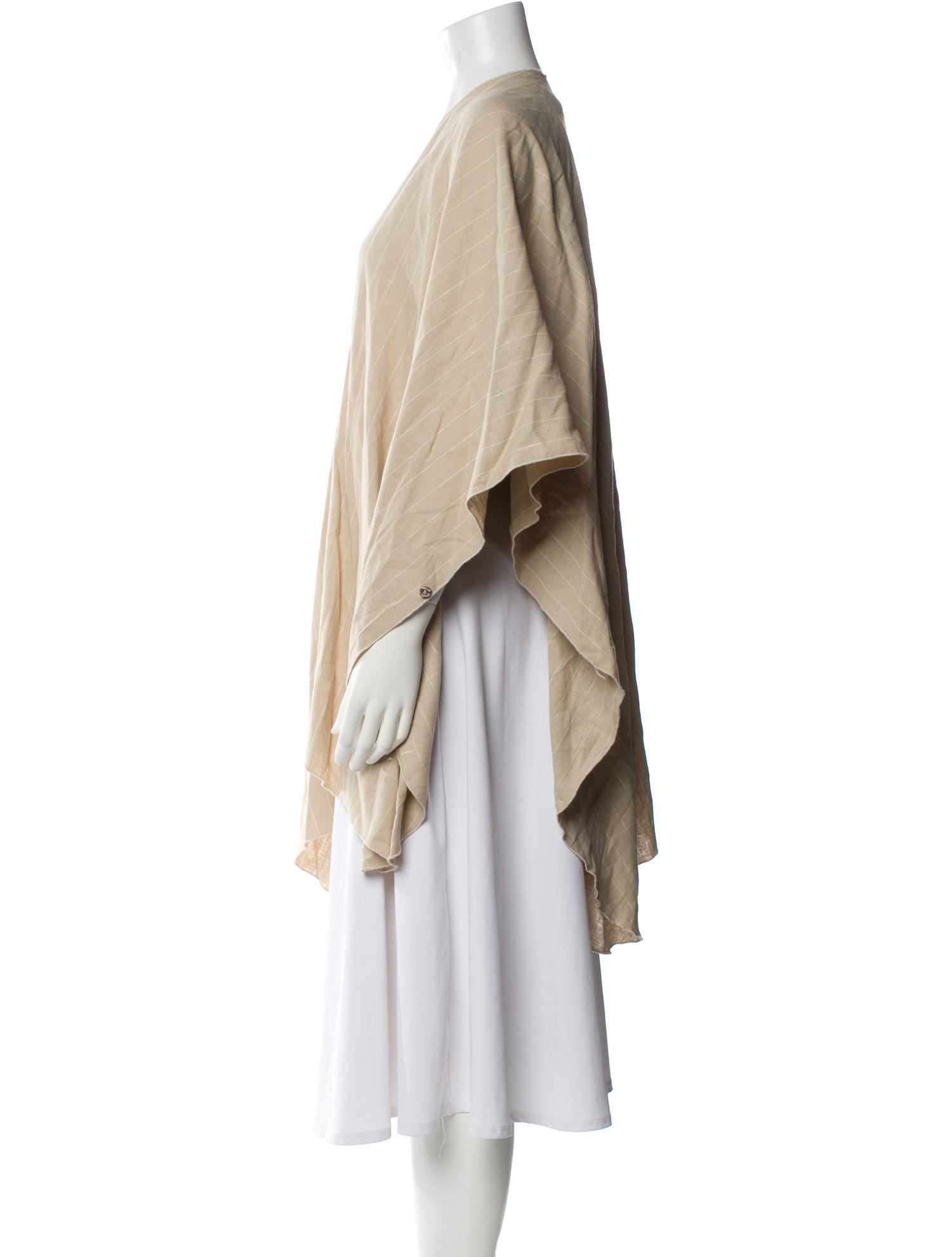 DONNI. Linen Open Front Sweater