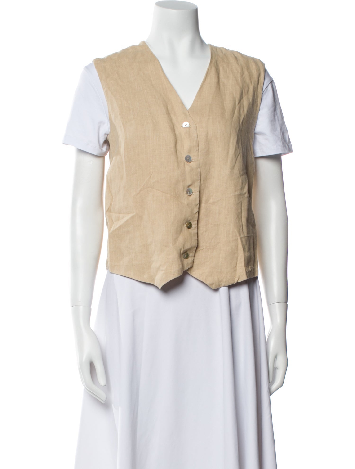 DONNI. Linen Vest