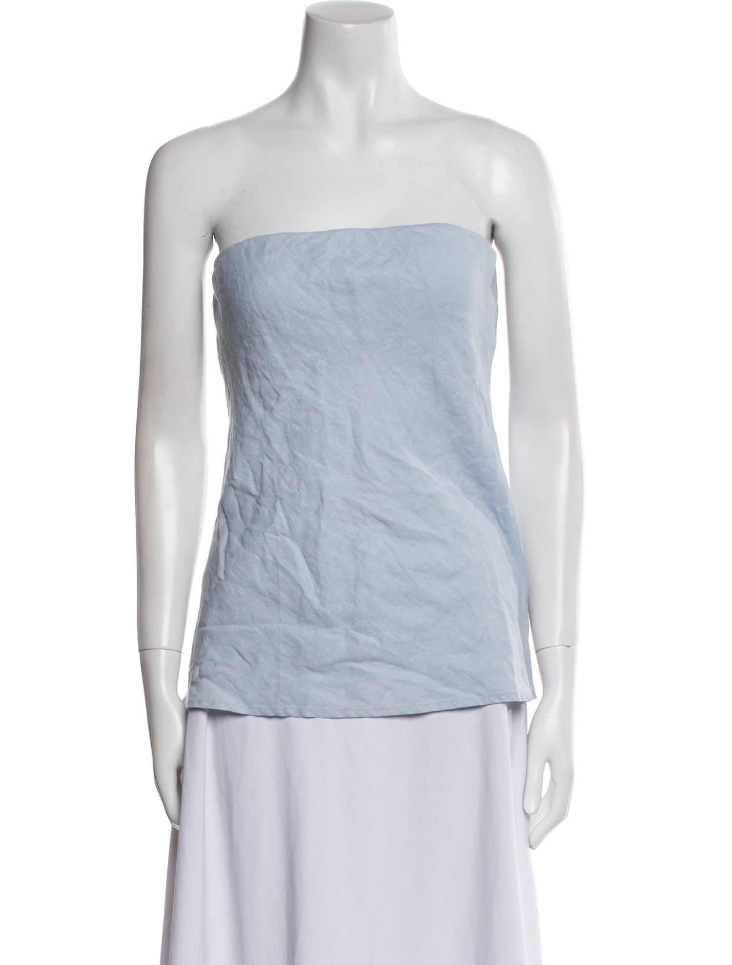 DONNI. Linen Strapless Top w/ Tags