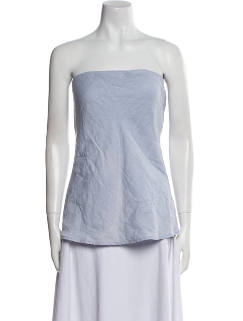 DONNI. Linen Strapless Tunic