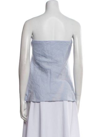 DONNI. Linen Strapless Tunic