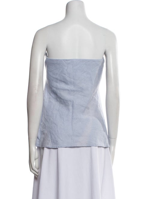 DONNI. Linen Strapless Tunic