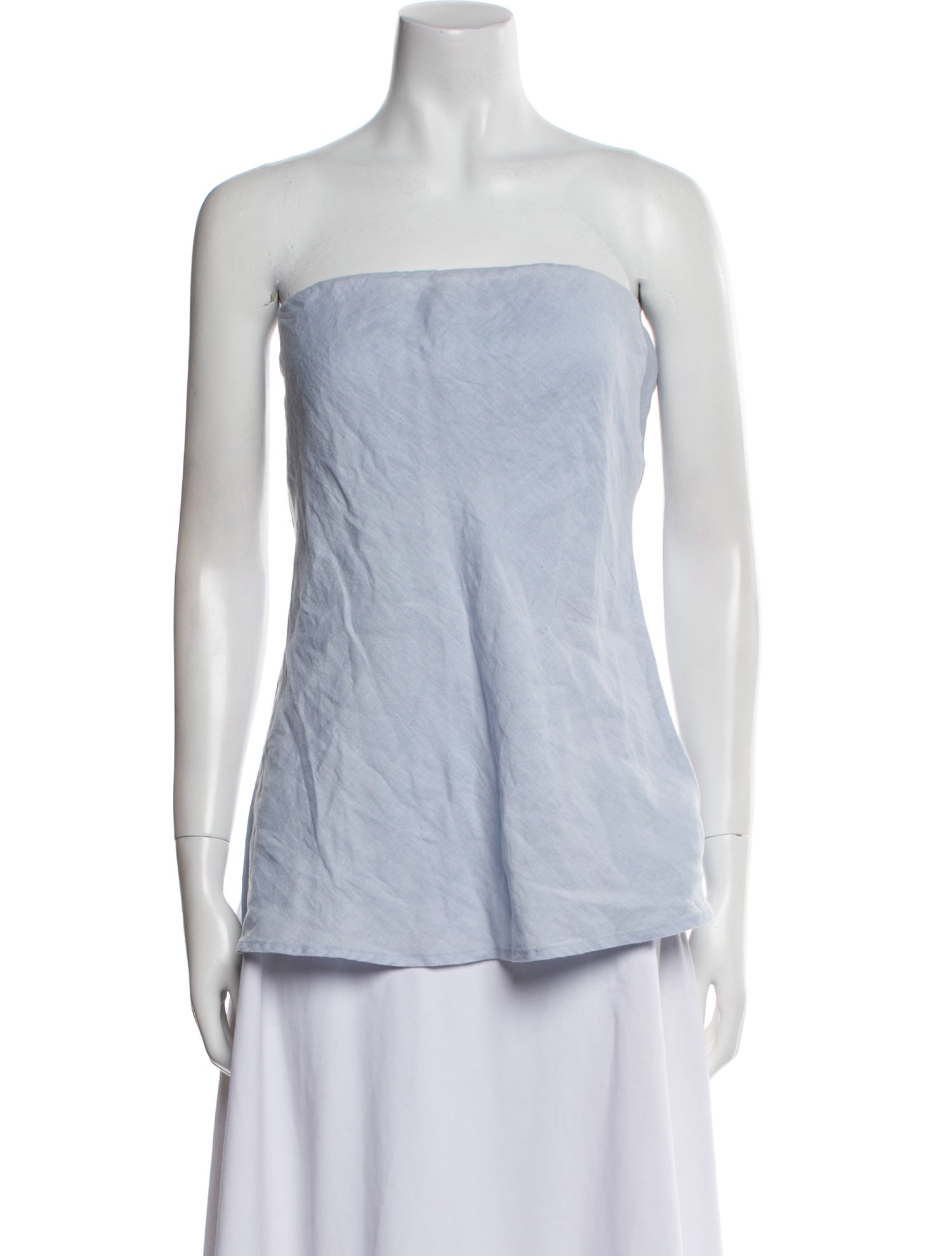 DONNI. Linen Strapless Top w/ Tags