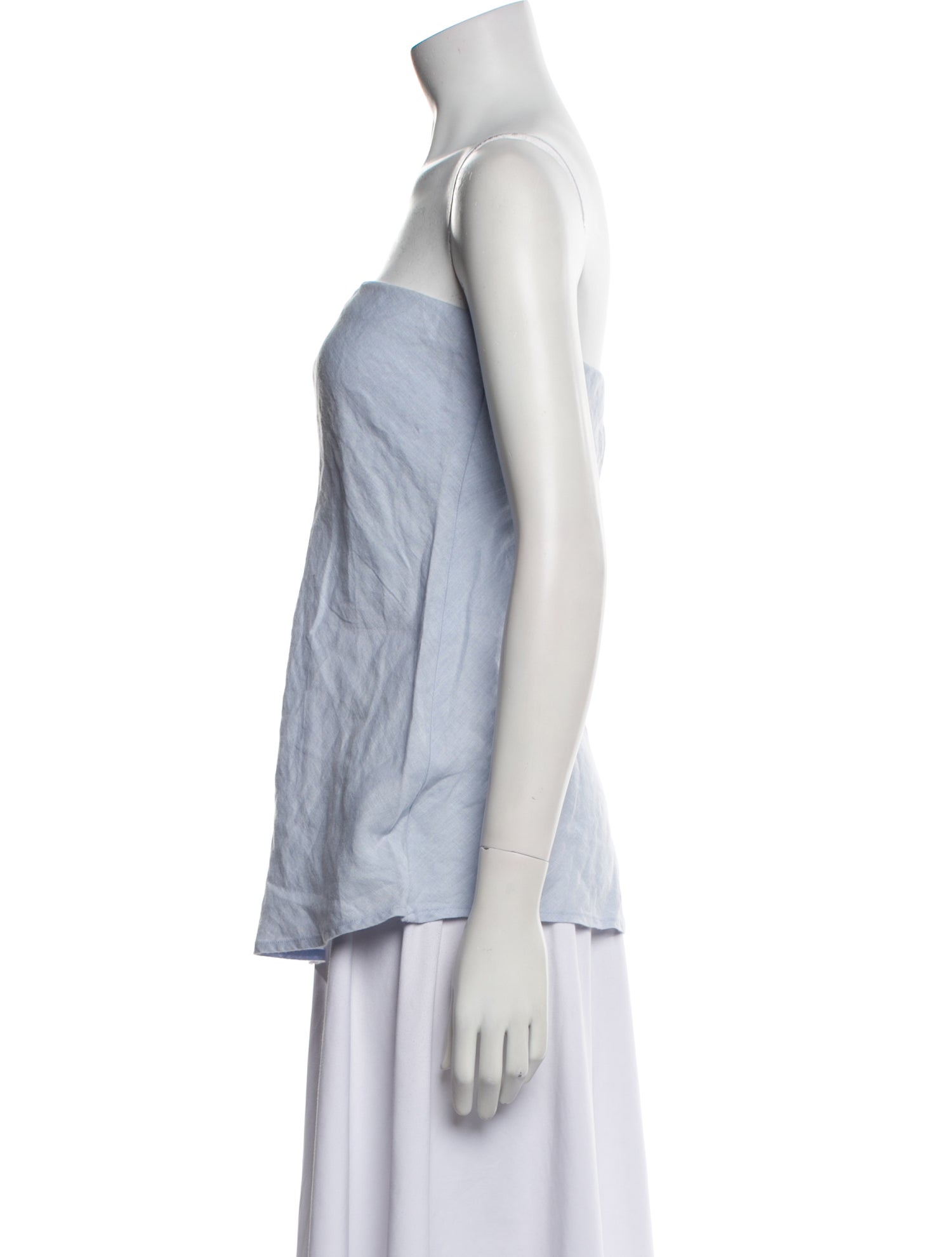 DONNI. Linen Strapless Top w/ Tags