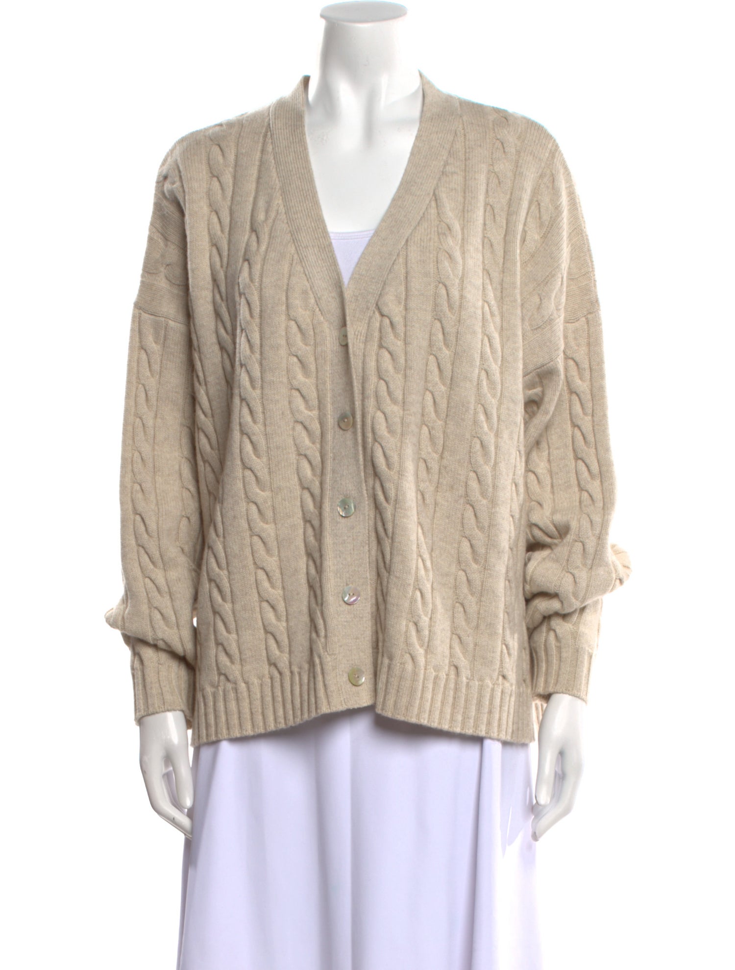 DONNI. Wool V-Neck Sweater