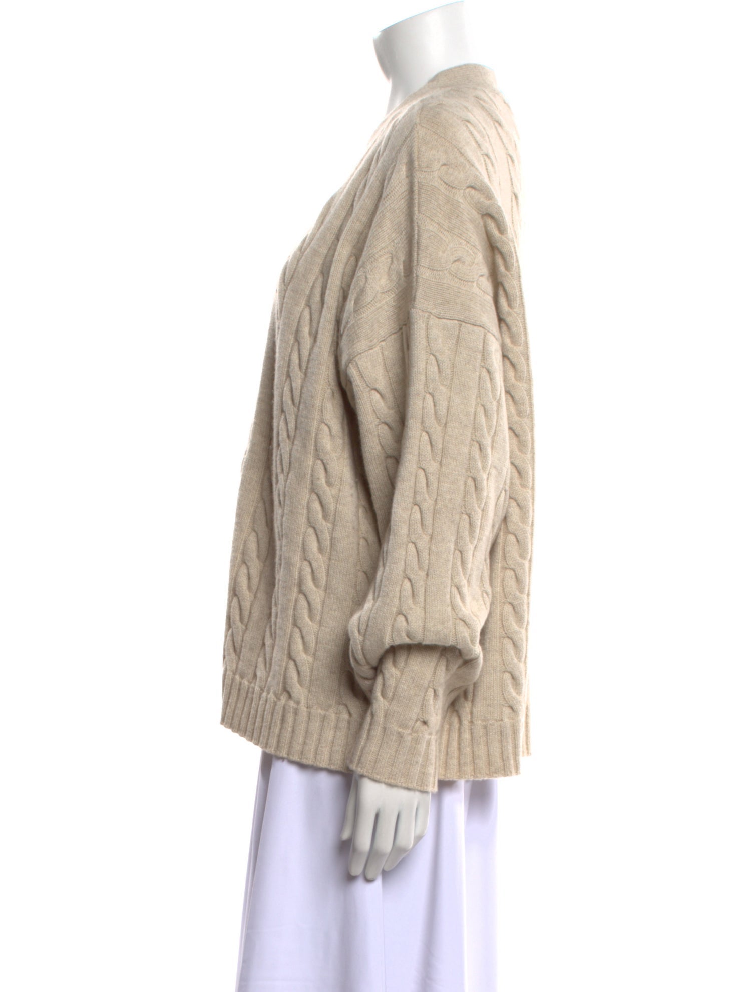 DONNI. Wool V-Neck Sweater