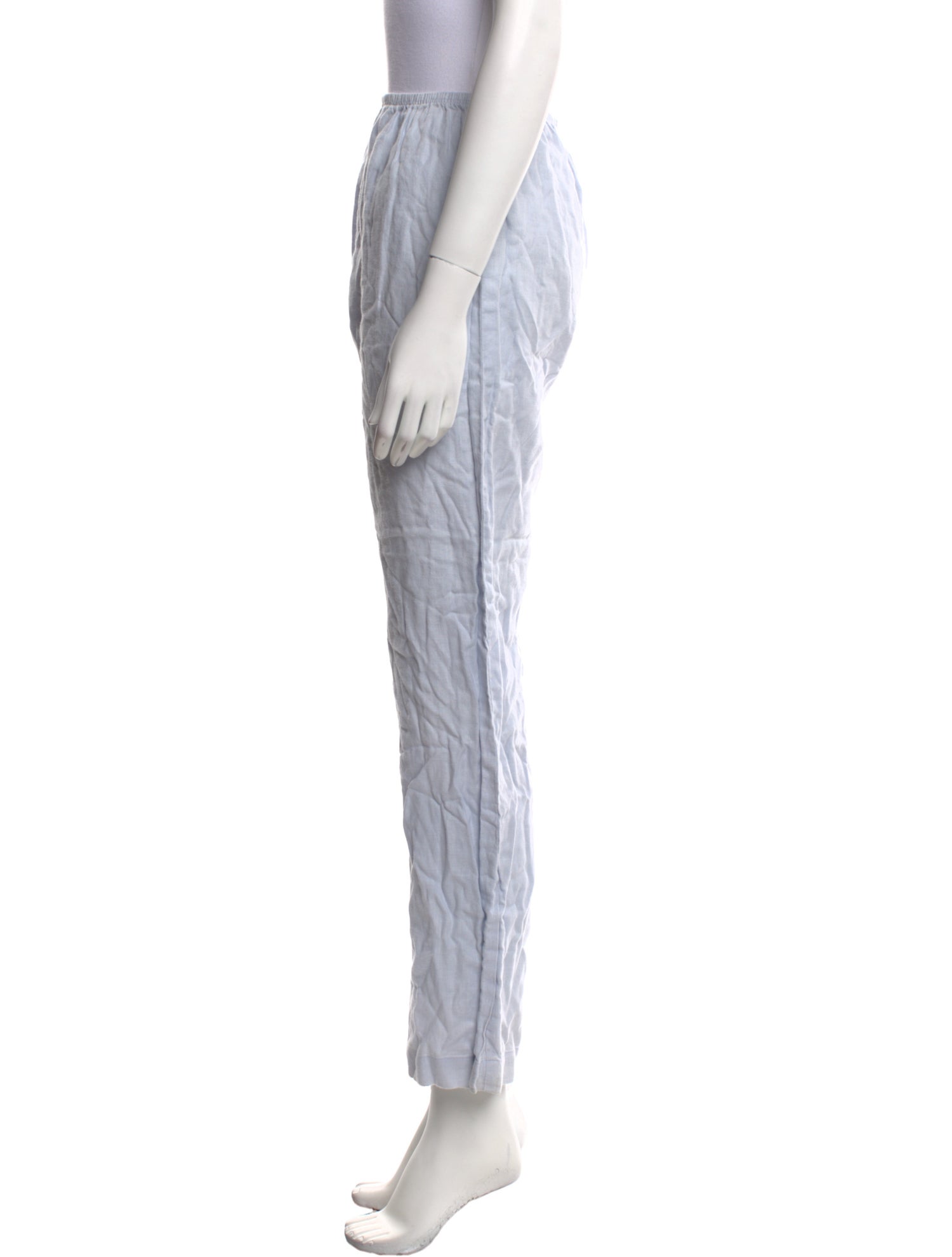 DONNI. Linen Straight Leg Pants