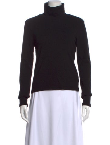 Pre-owned Donni Turtleneck Sweater In Black