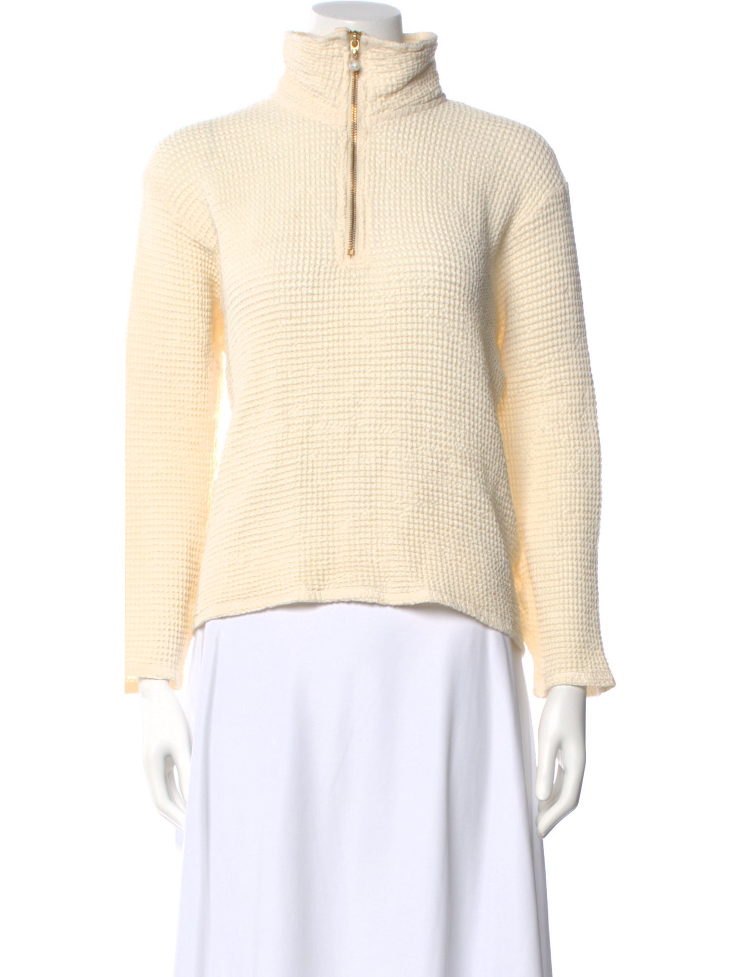 DONNI. Mock Neck Sweater