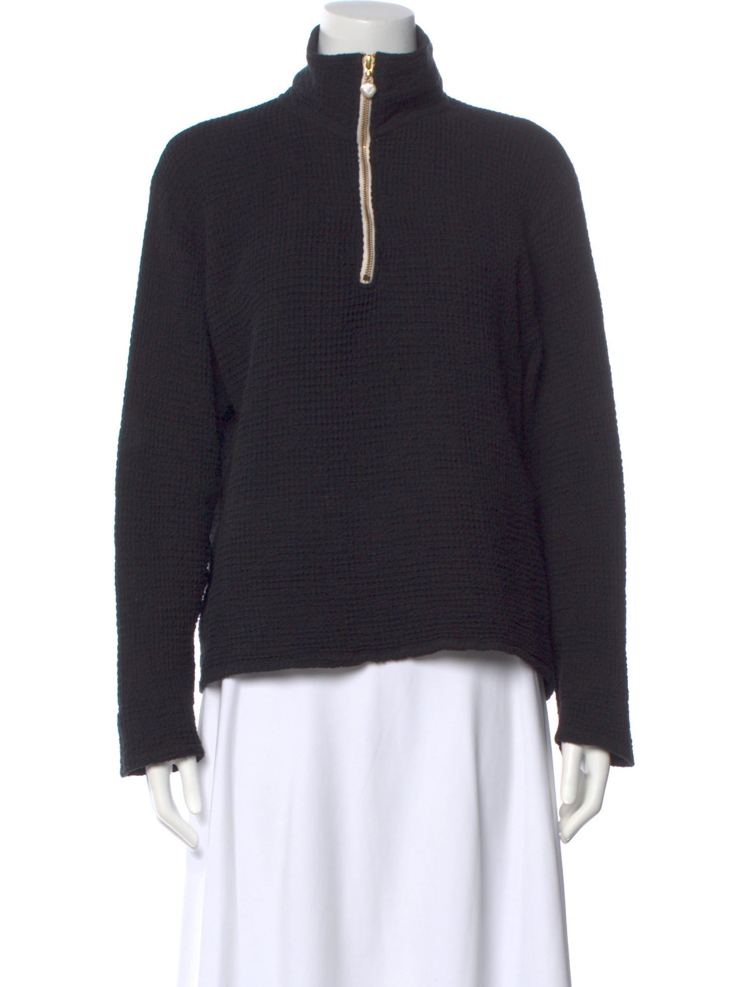 DONNI. Mock Neck Sweater