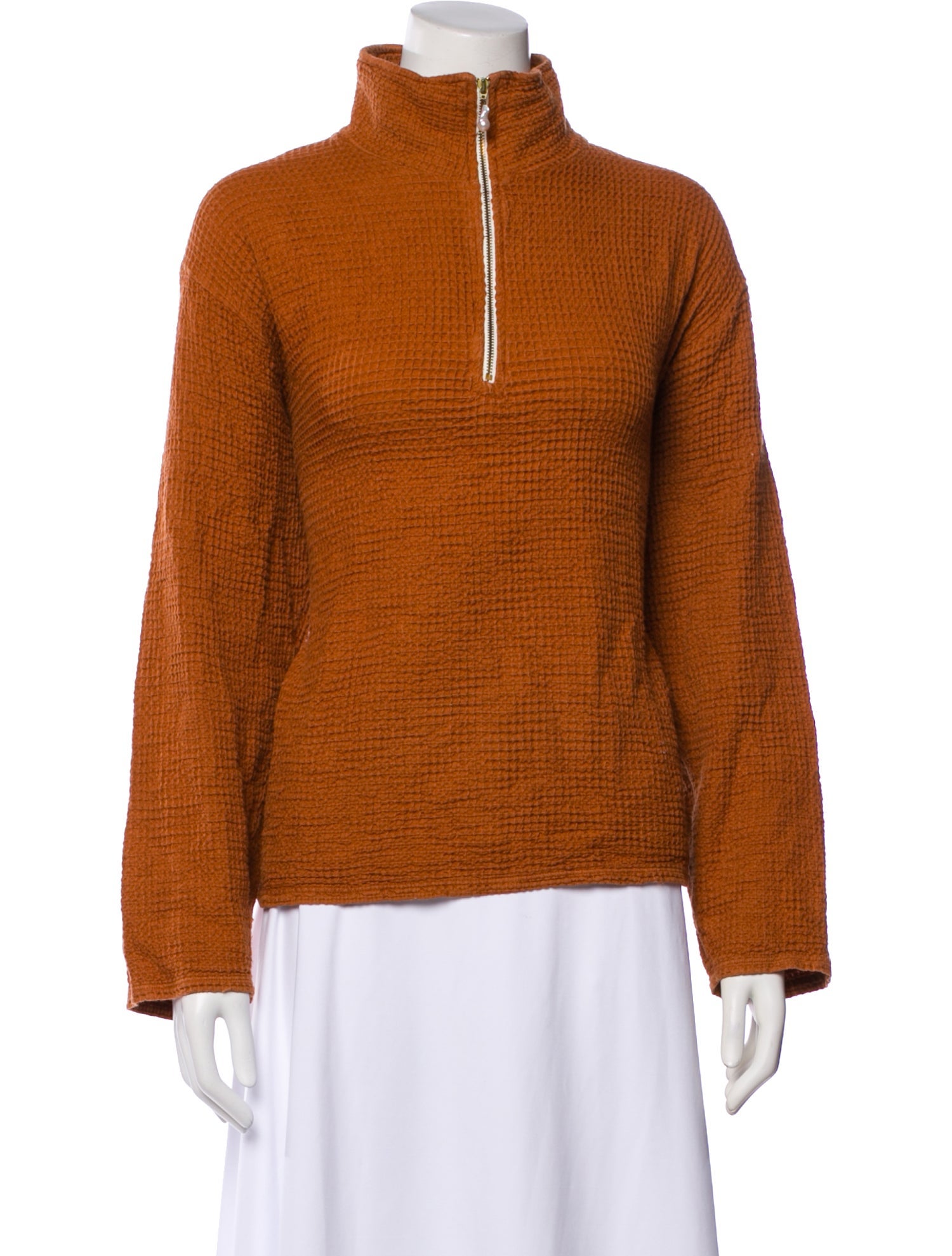 DONNI. Mock Neck Sweater