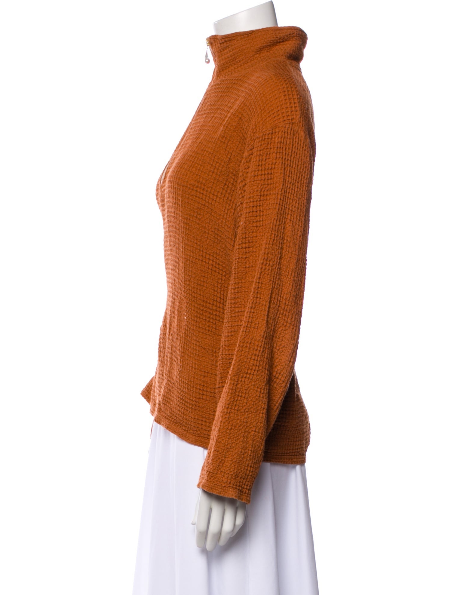 DONNI. Mock Neck Sweater