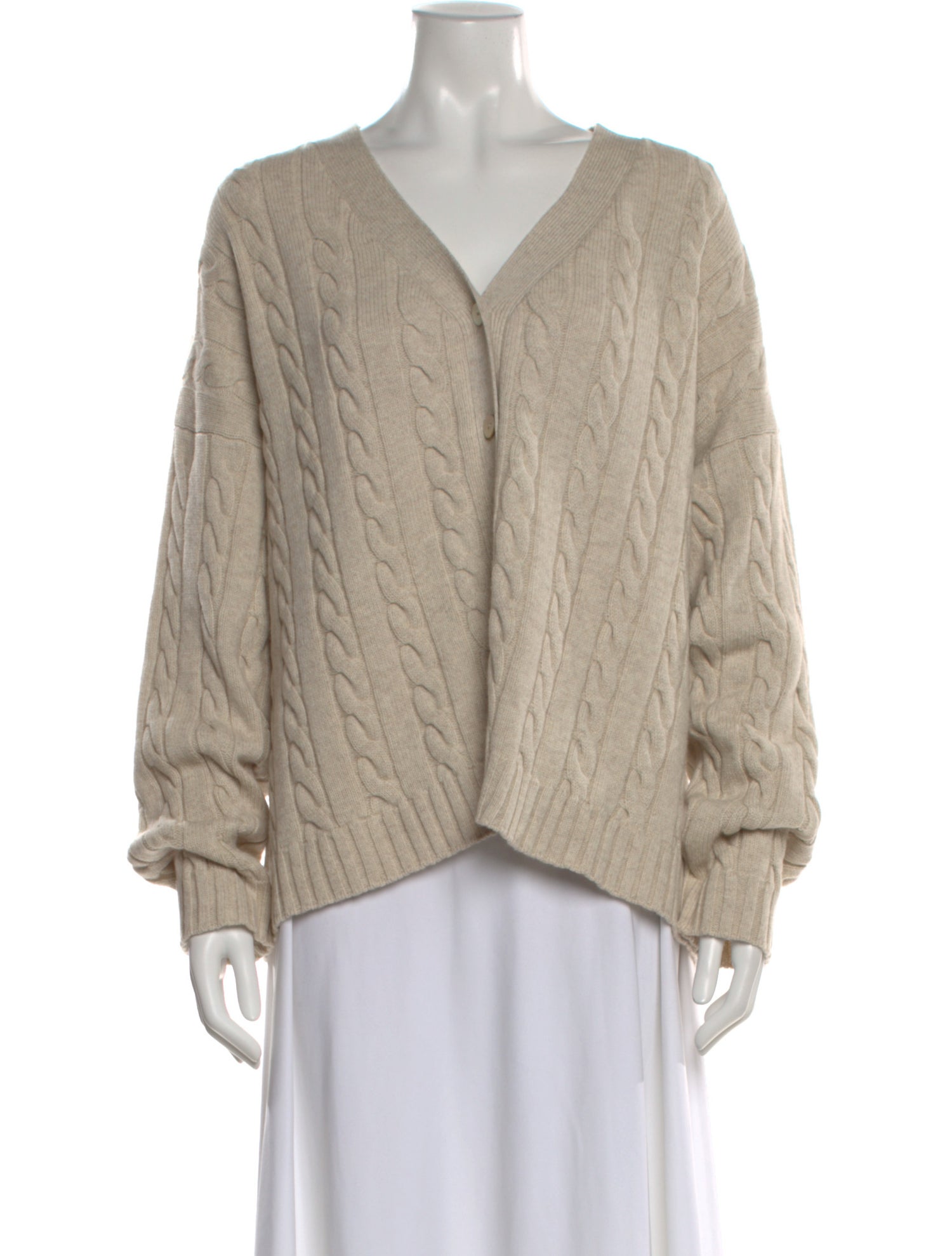 DONNI. Wool V-Neck Sweater