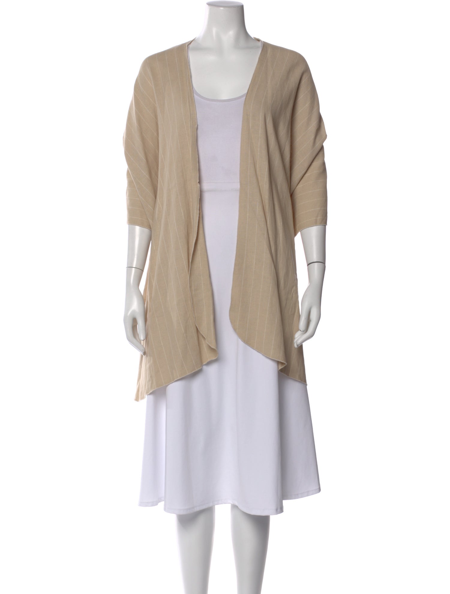 DONNI. Linen Striped Sweater