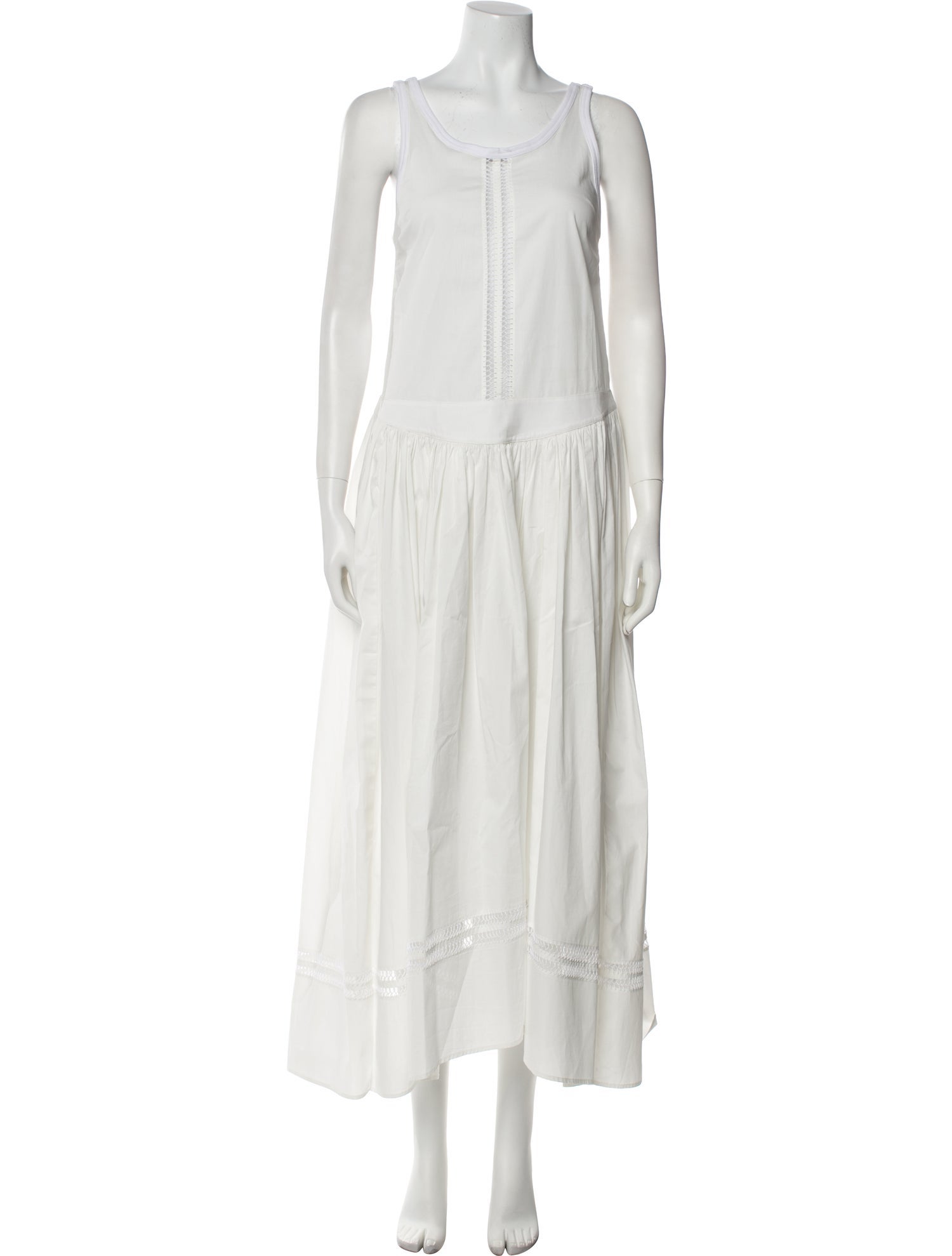 Diotima Scoop Neck Long Dress