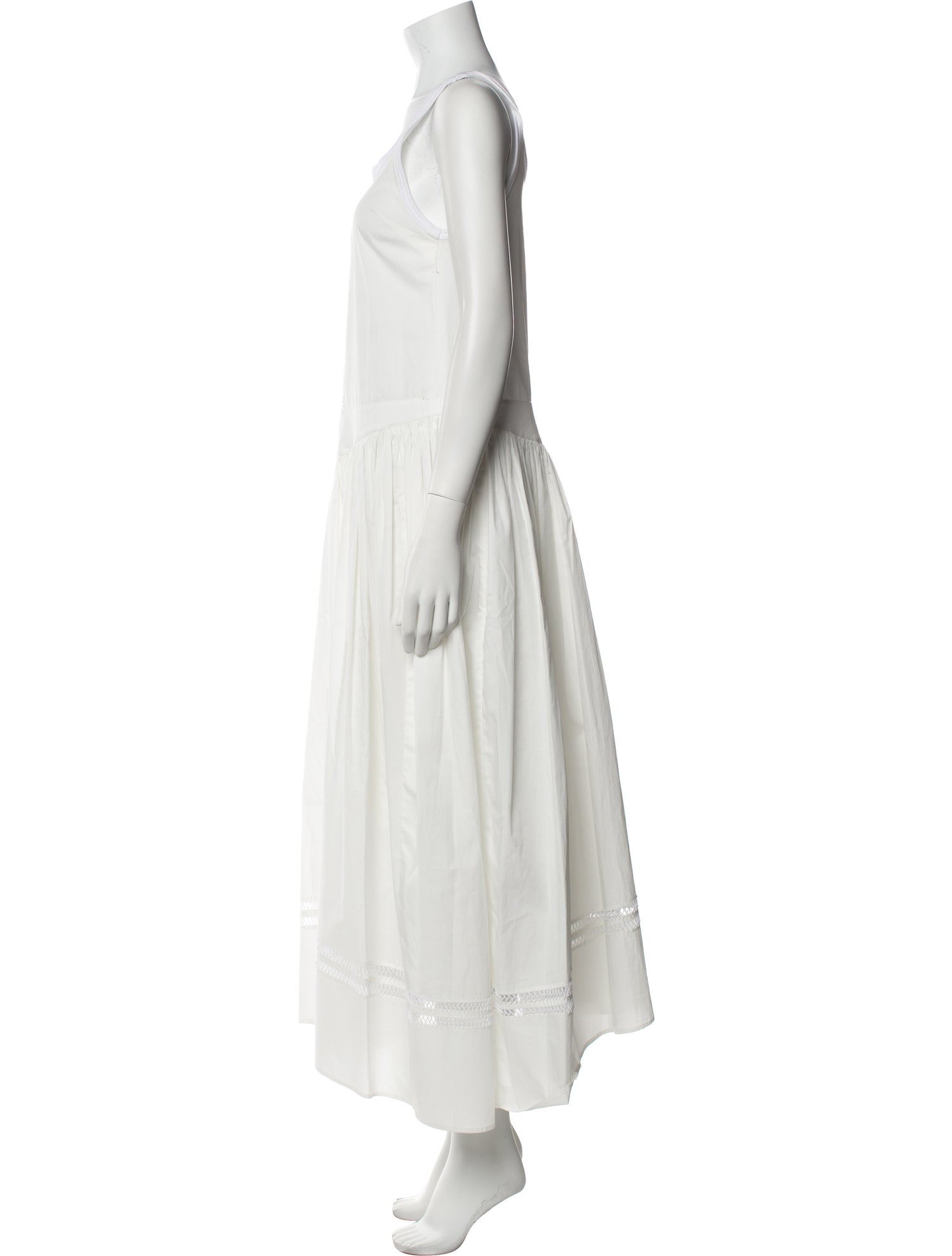 Diotima Scoop Neck Long Dress