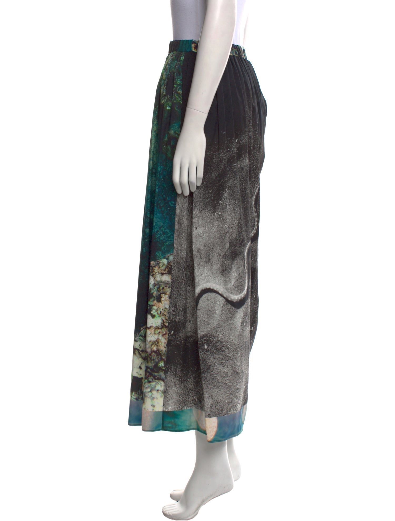 Diotima Silk Midi Length Skirt w/ Tags