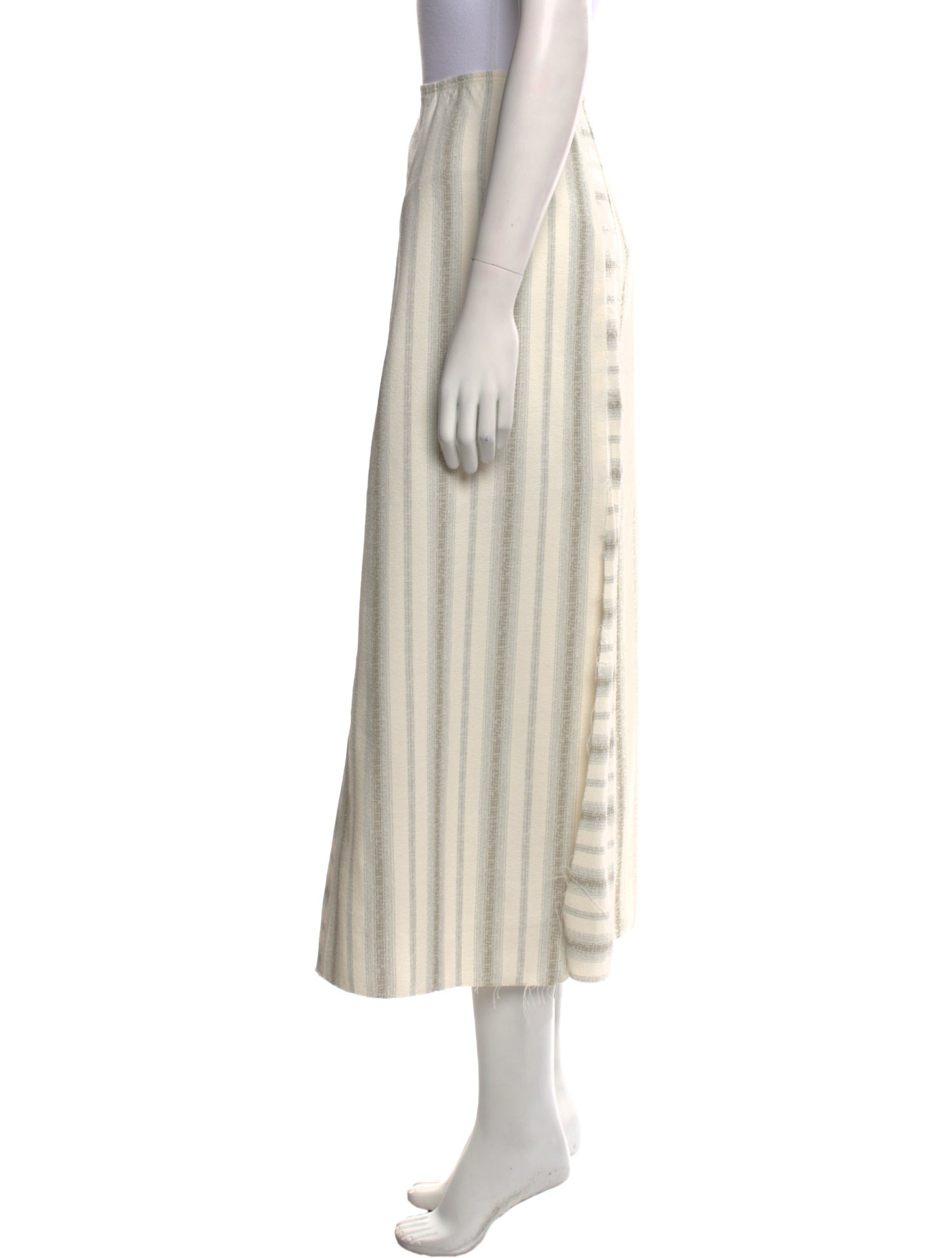 Diotima Striped Midi Length Skirt w/ Tags