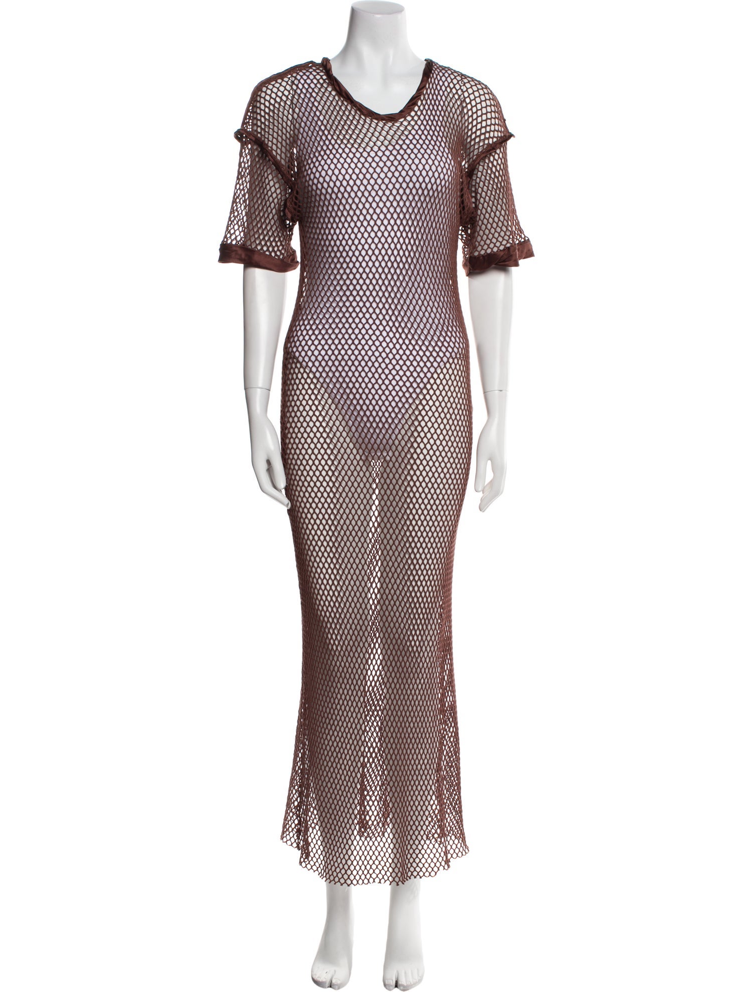 Diotima Scoop Neck Long Dress