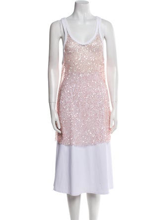 Diotima Sequin Printed Tunic