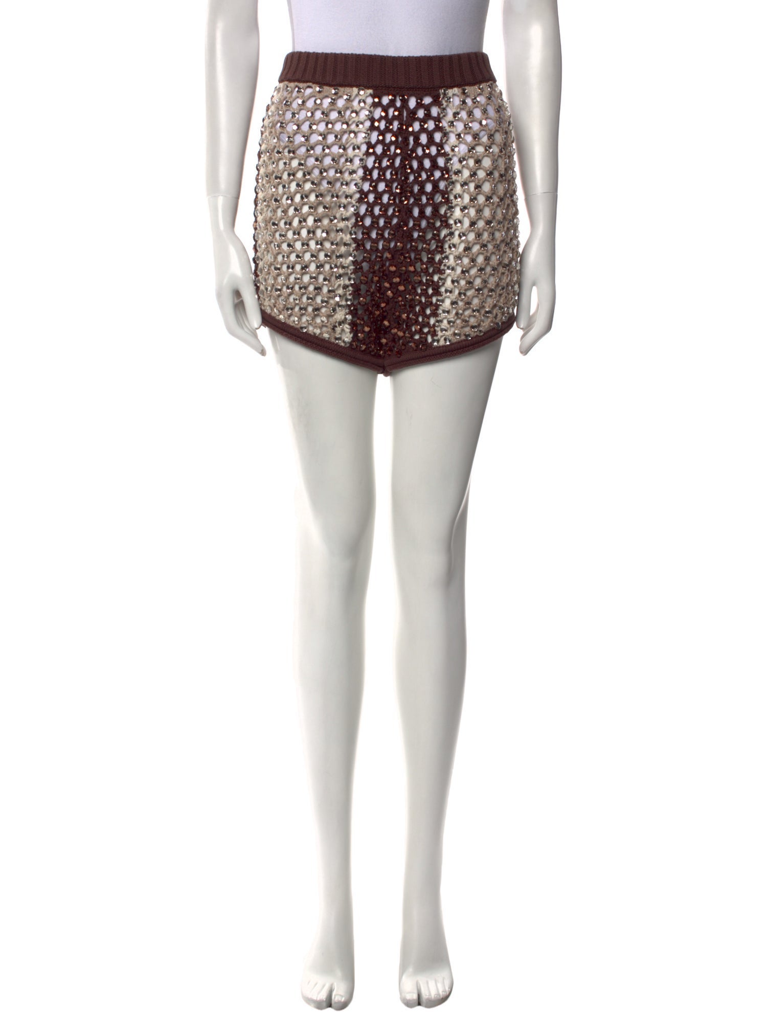 Diotima Lace Pattern Mini Shorts w/ Tags