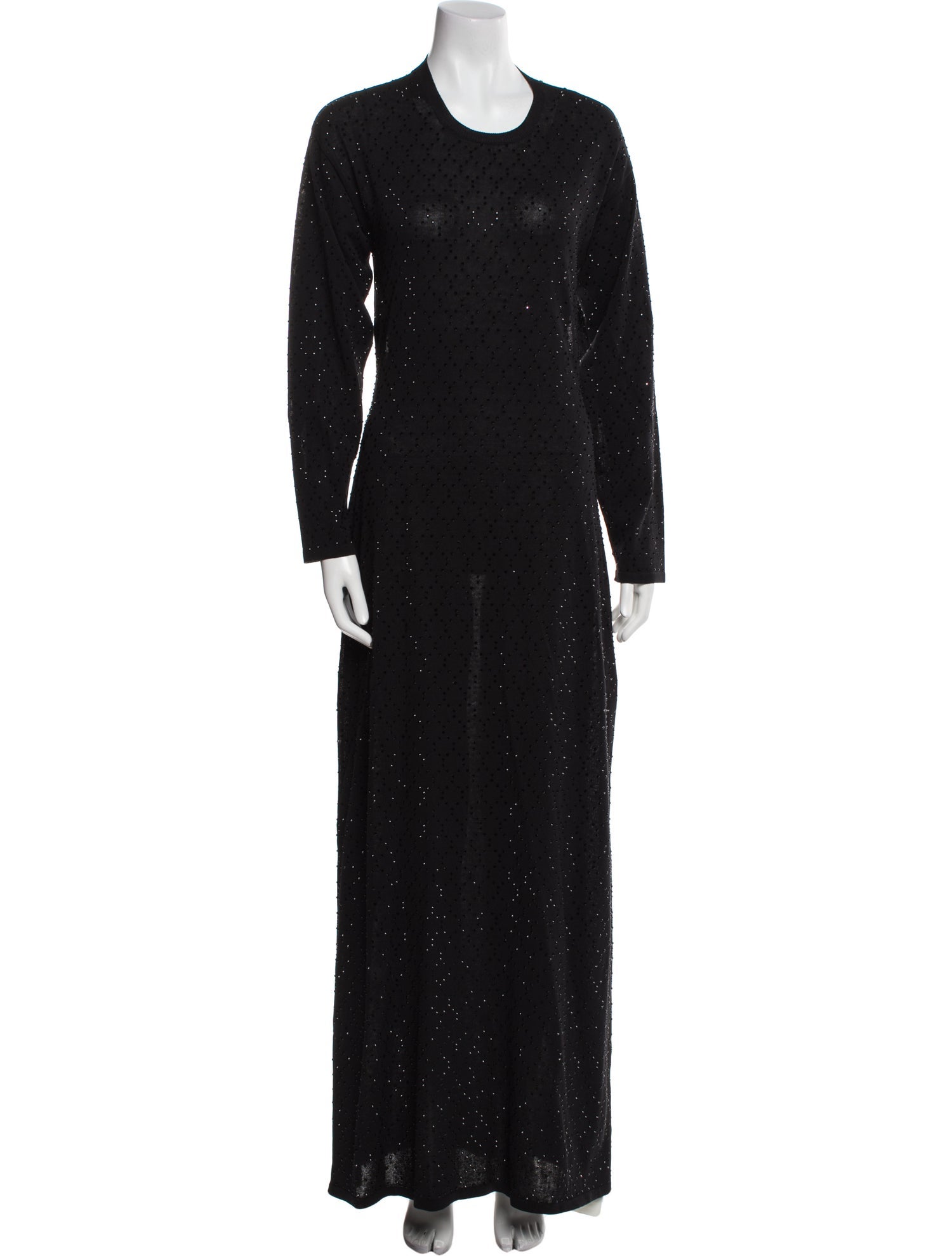 Diotima Crew Neck Long Dress
