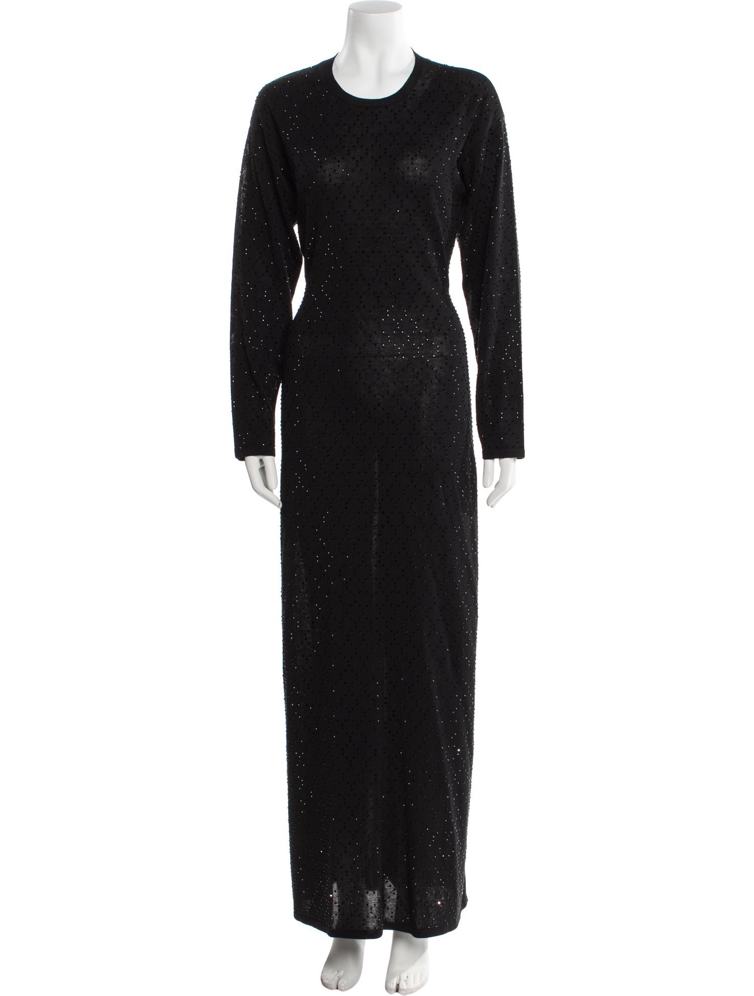Diotima Crew Neck Long Dress