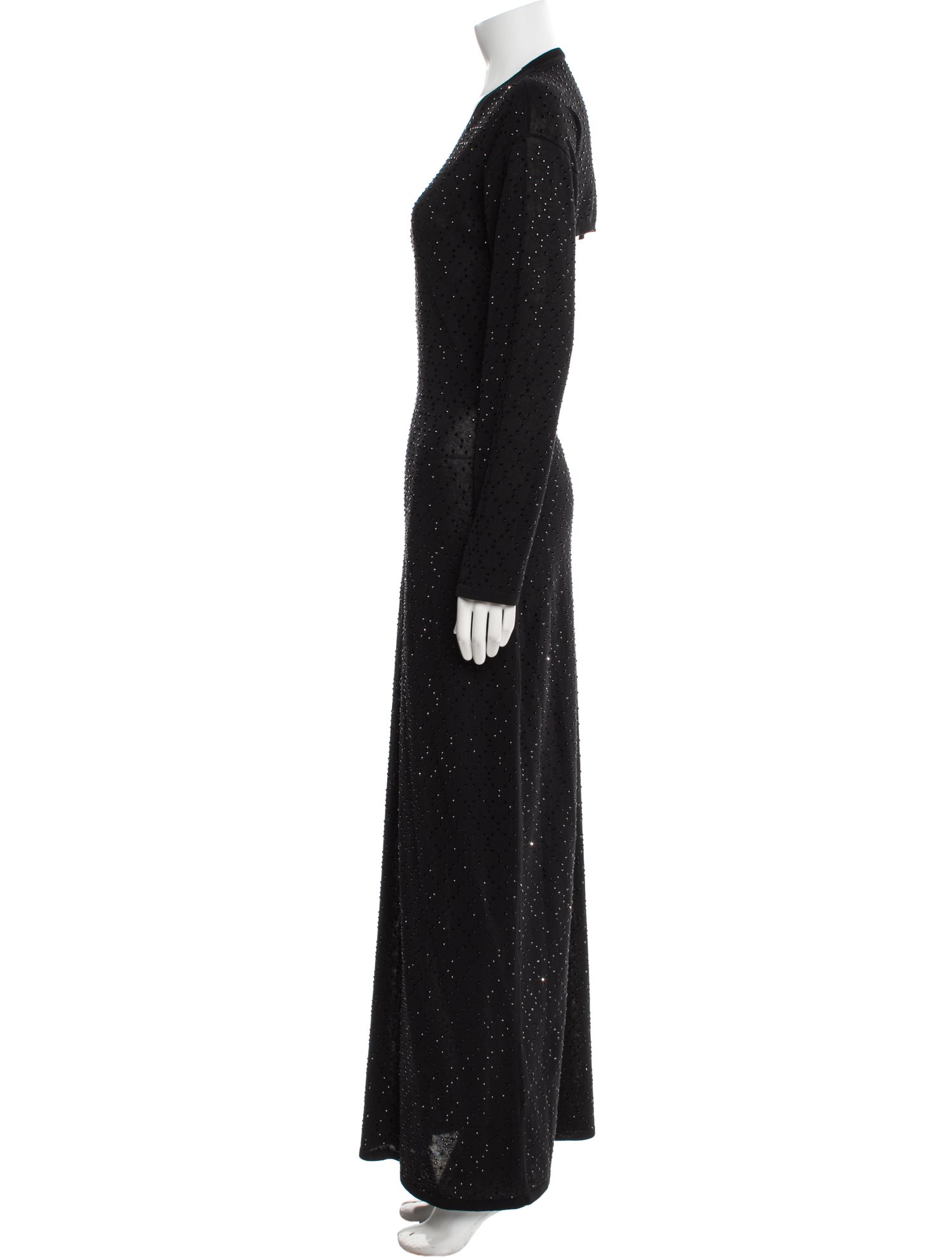 Diotima Crew Neck Long Dress