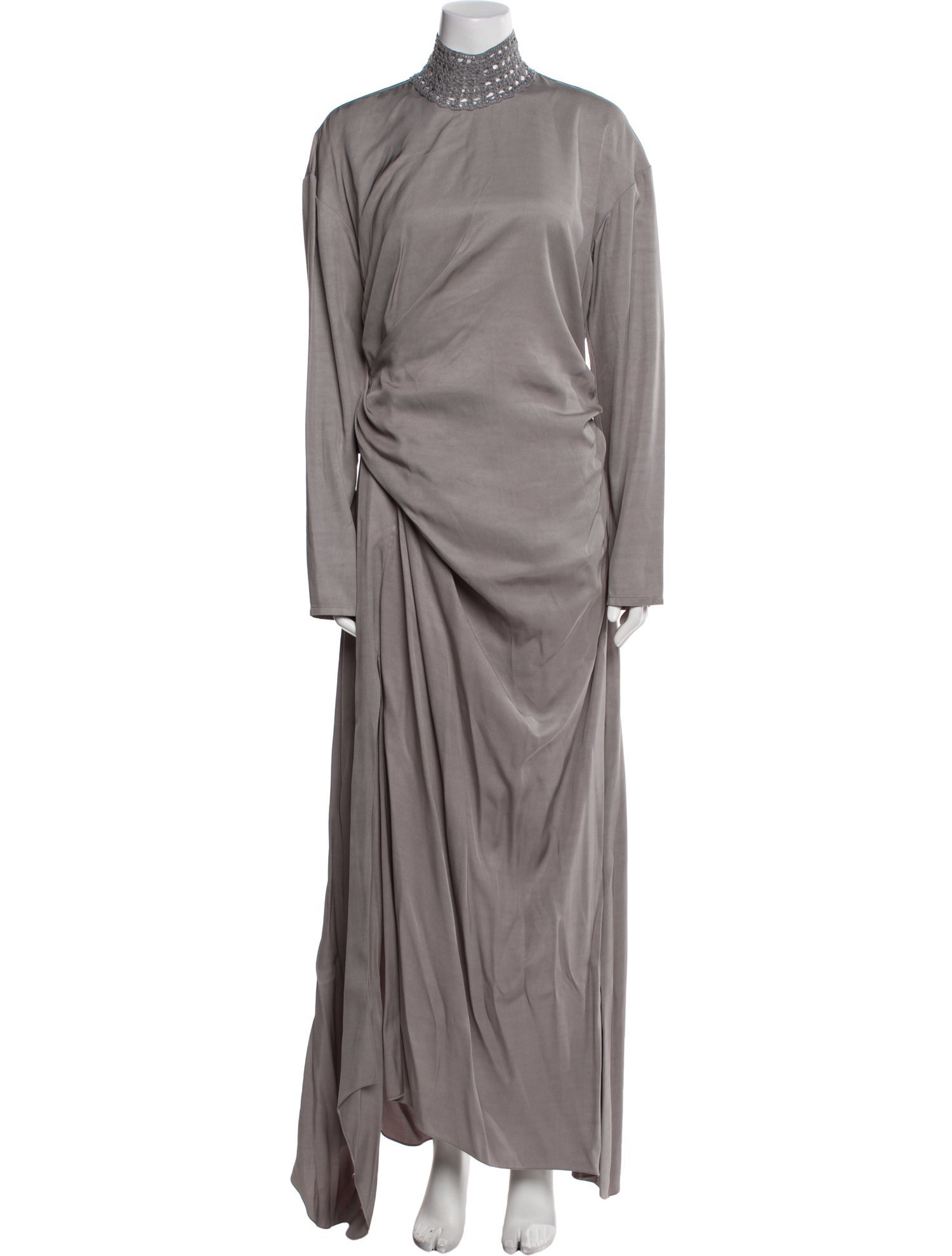 Diotima Mock Neck Long Dress w/ Tags