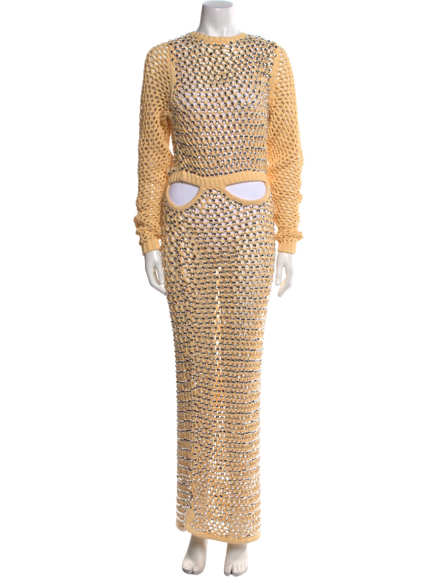 Diotima Crew Neck Long Dress