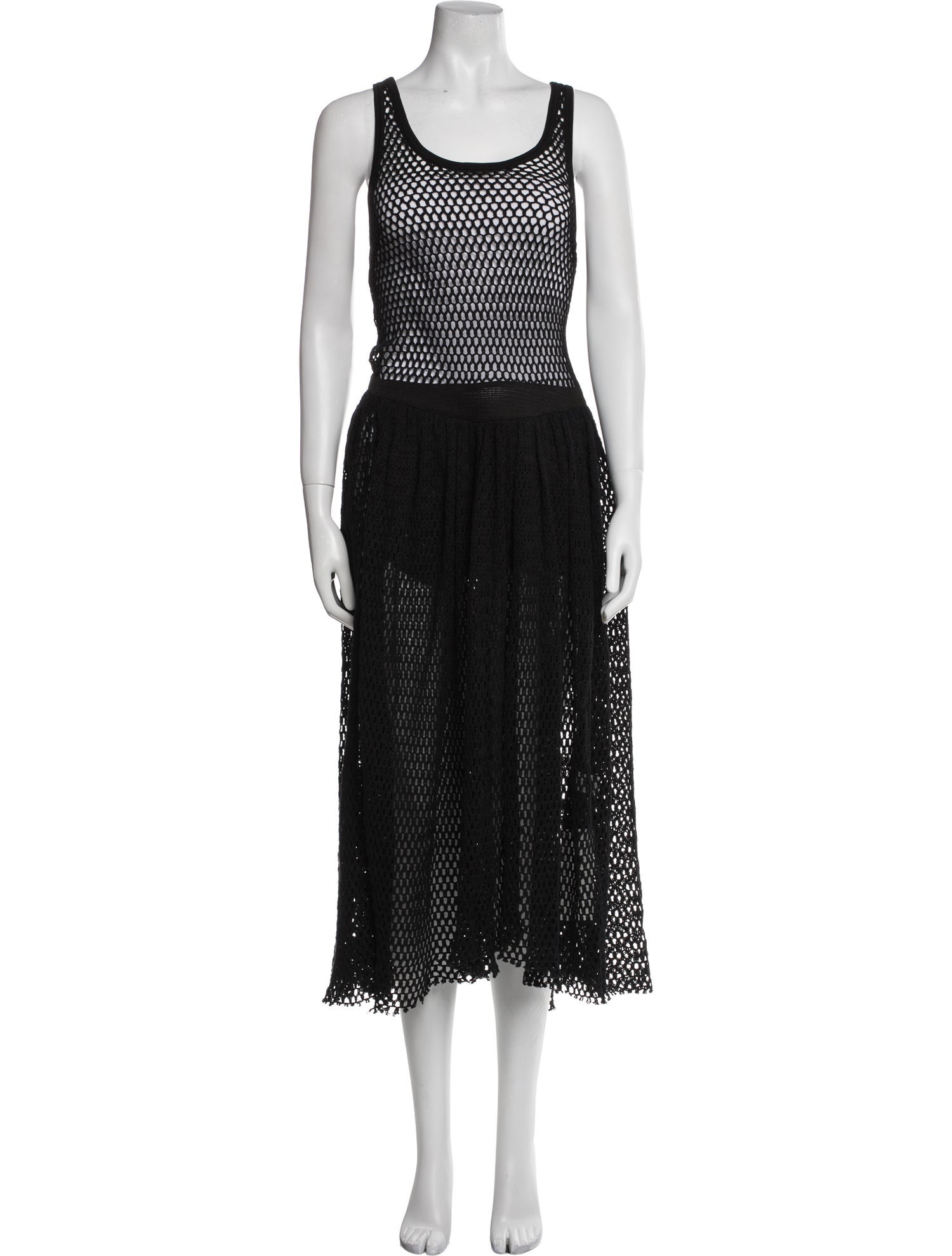 Diotima Scoop Neck Long Dress