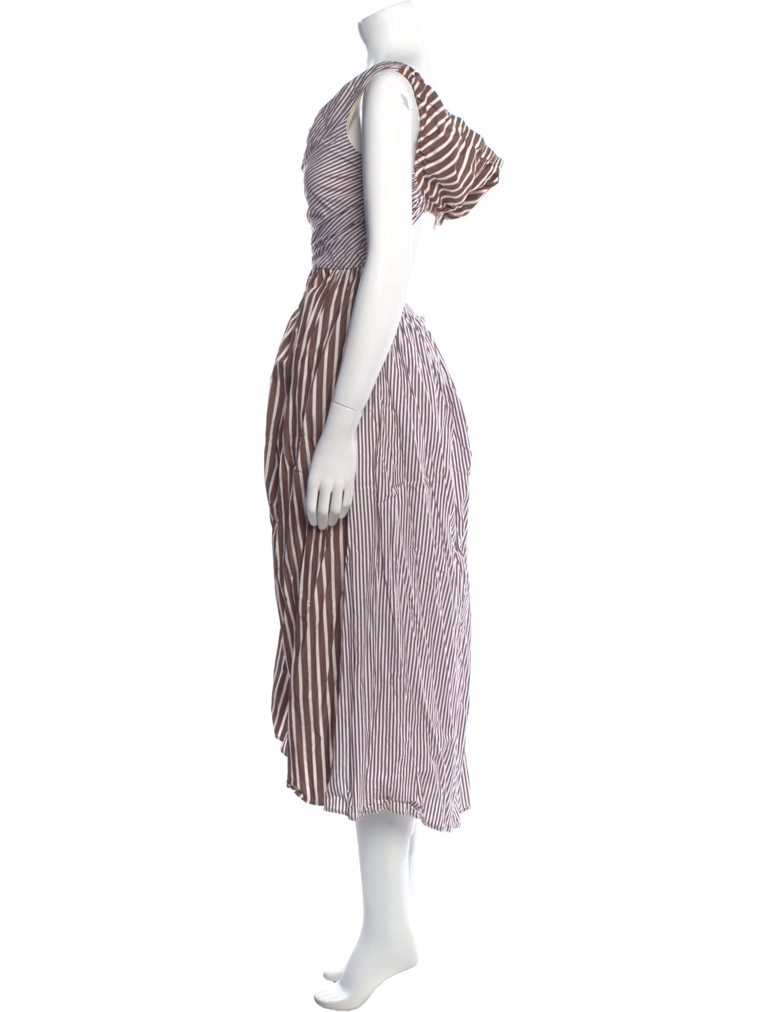 Diotima Striped Long Dress
