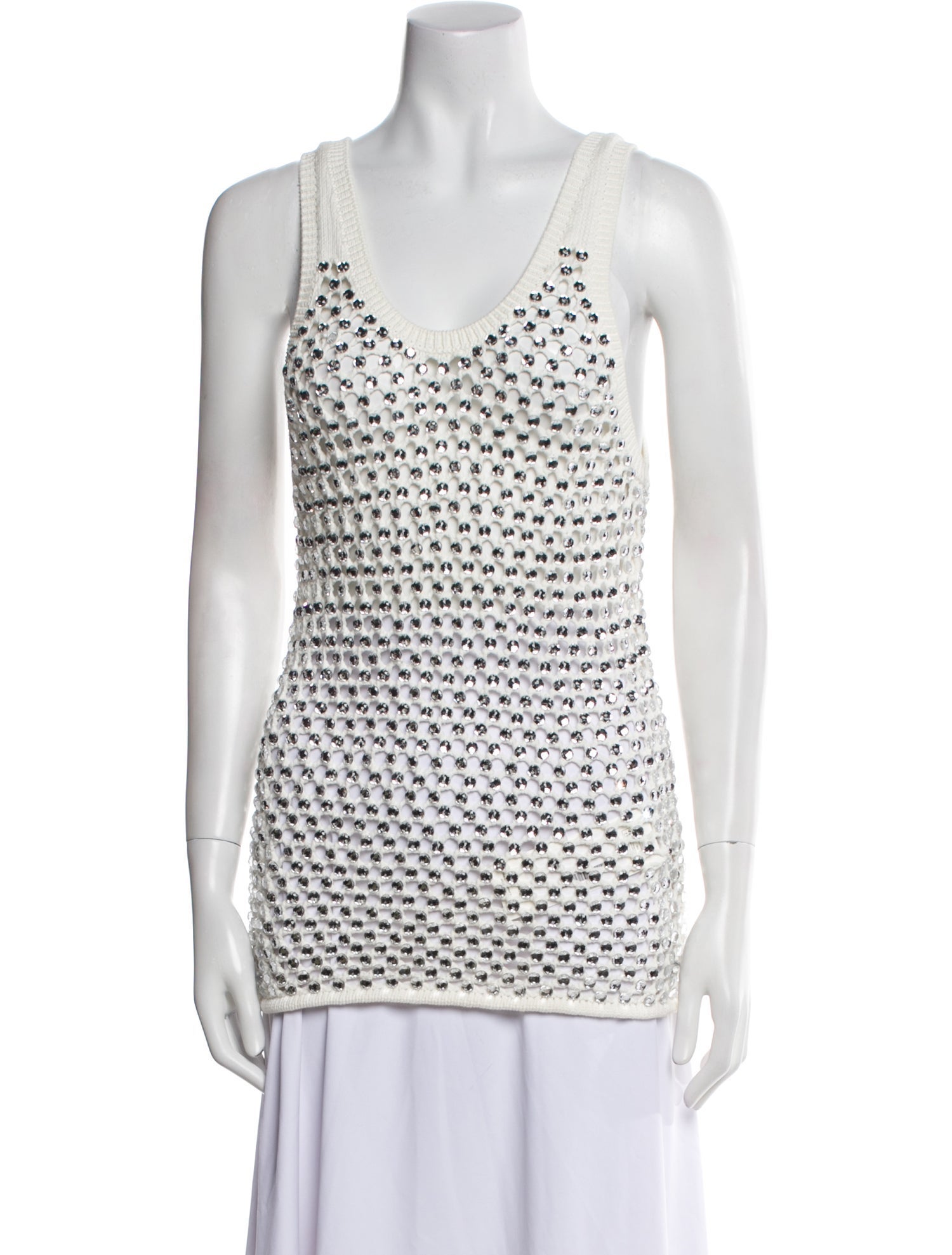 Diotima Mesh Printed Tunic w/ Tags