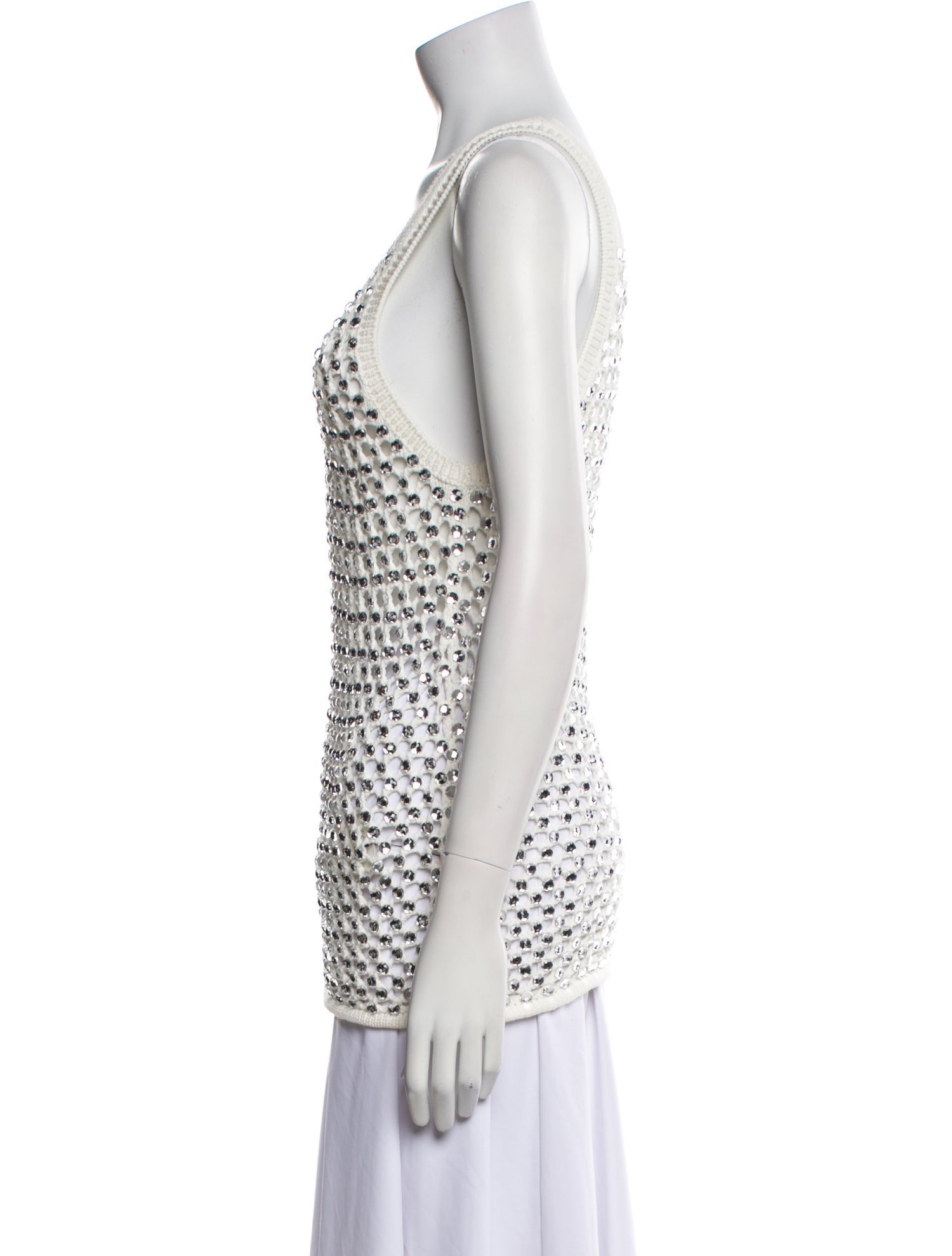 Diotima Mesh Printed Tunic w/ Tags