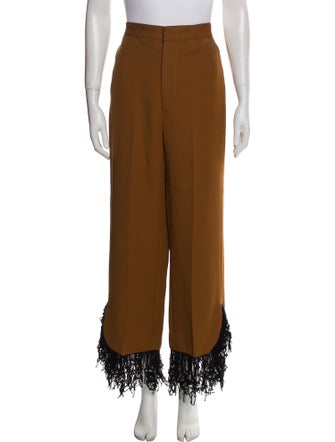 Diotima Wool Wide Leg Pants