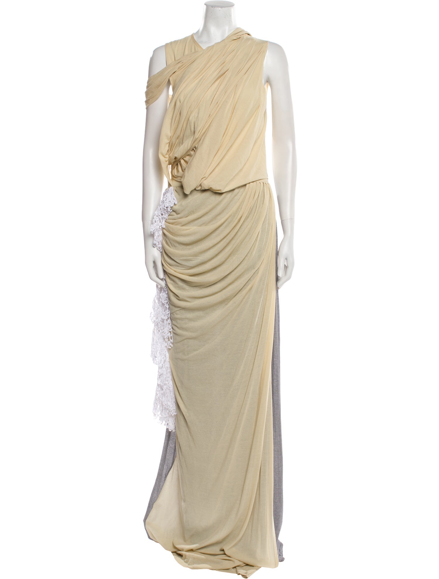 Diotima Cowl Neck Long Dress
