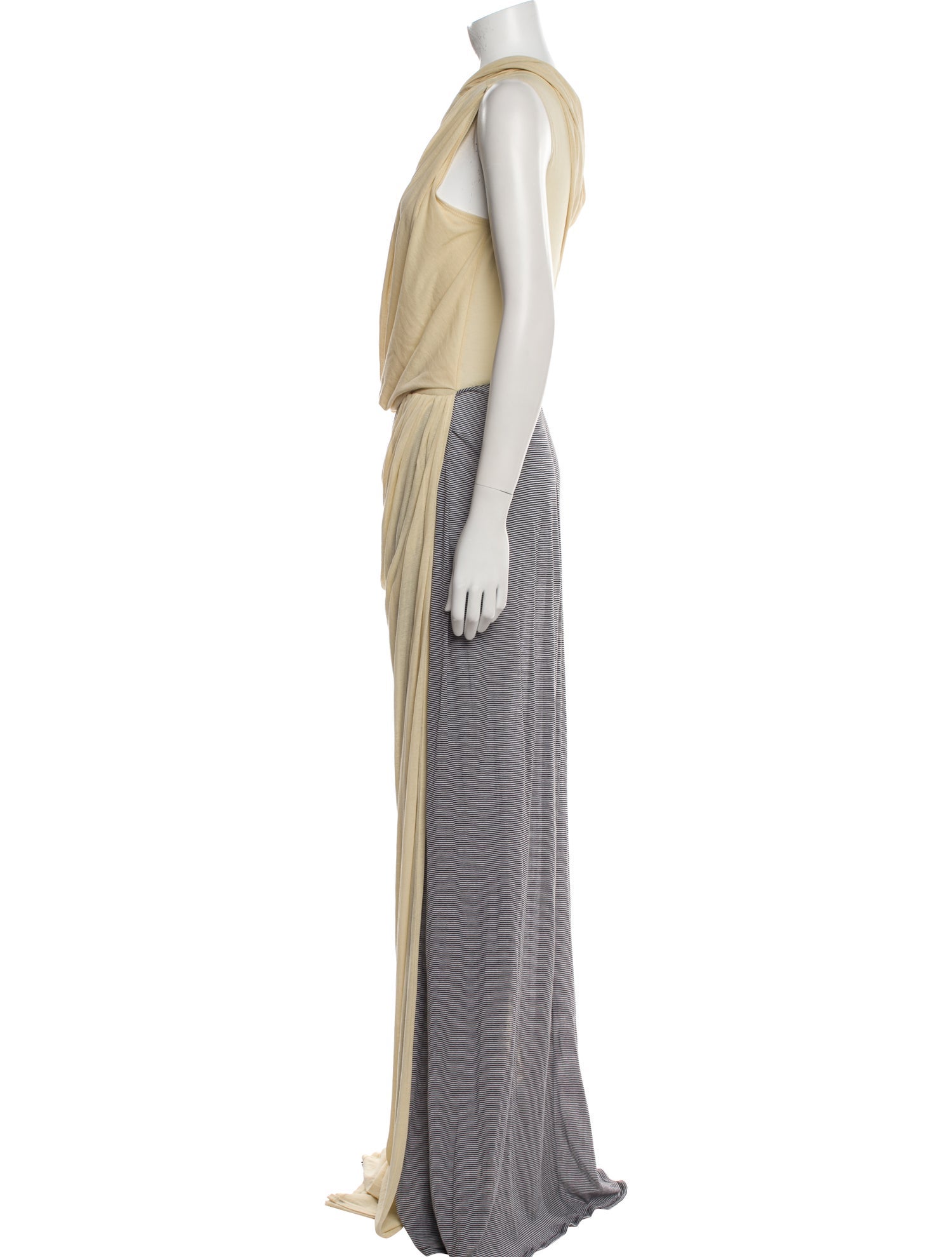 Diotima Cowl Neck Long Dress
